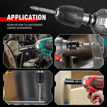 ONEVAN 12Pcs Set Electric Impact Wrench Hexs Socket Adapter Kit