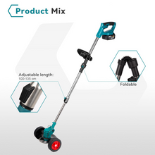 ONEVAN 3000W Cordless Lawn Mower Brushed String Trimmer Foldable Weed Eater | For Makita 18V Battery