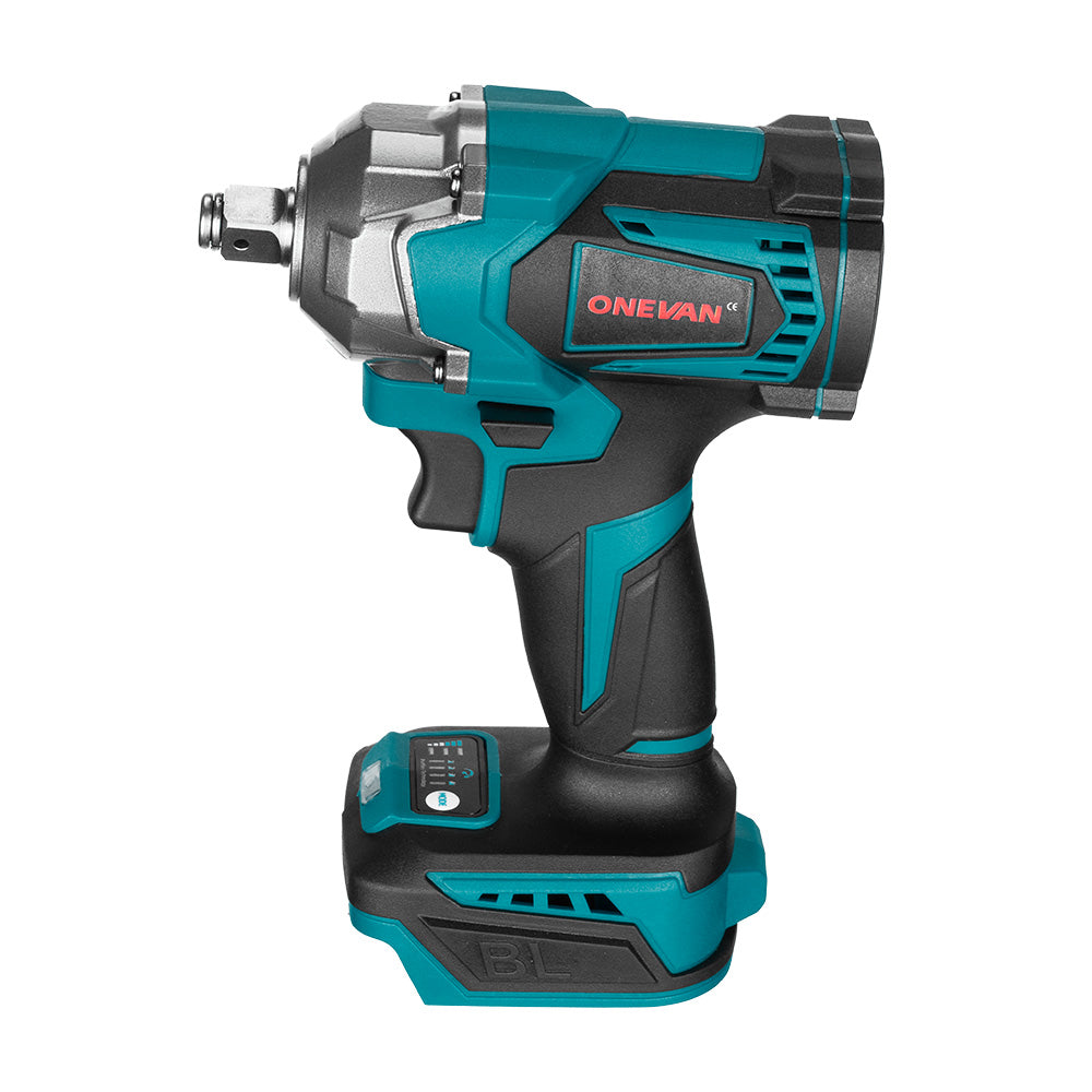 ONEVAN 1/2" 1200N.m Brushless Electric Impact Wrench | For Makita 18V Battery
