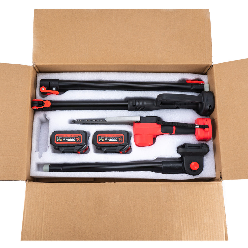 ONEVAN 8" Telescoping Pole(1.3-2.25m) Brushless Electric Chainsaw  | For Makita 18V Battery