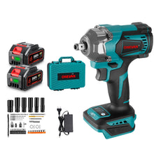 ONEVAN 1/2" 1200N·m Brushless Cordless Impact Wrench (Includes 44 Accessories) | For Makita 18V Battery