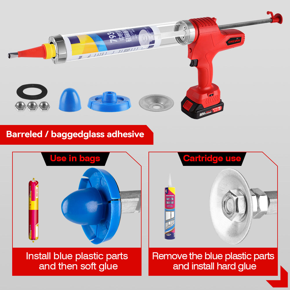 ONEVAN 50mm Cordless Electric Caulking Gun | For Makita 18V Battery