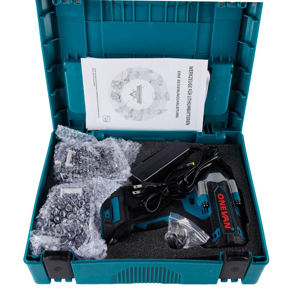 ONEVAN 1/2" 1800N.m Torque Brushless Electric Impact Wrench | For Makita 18V Battery