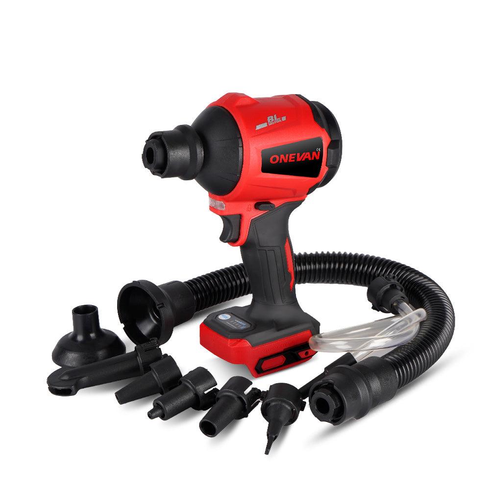 ONEVAN 1500W Multifunction Inflator Vacuum Cordless Dust Blower | For Makita 18V Battery
