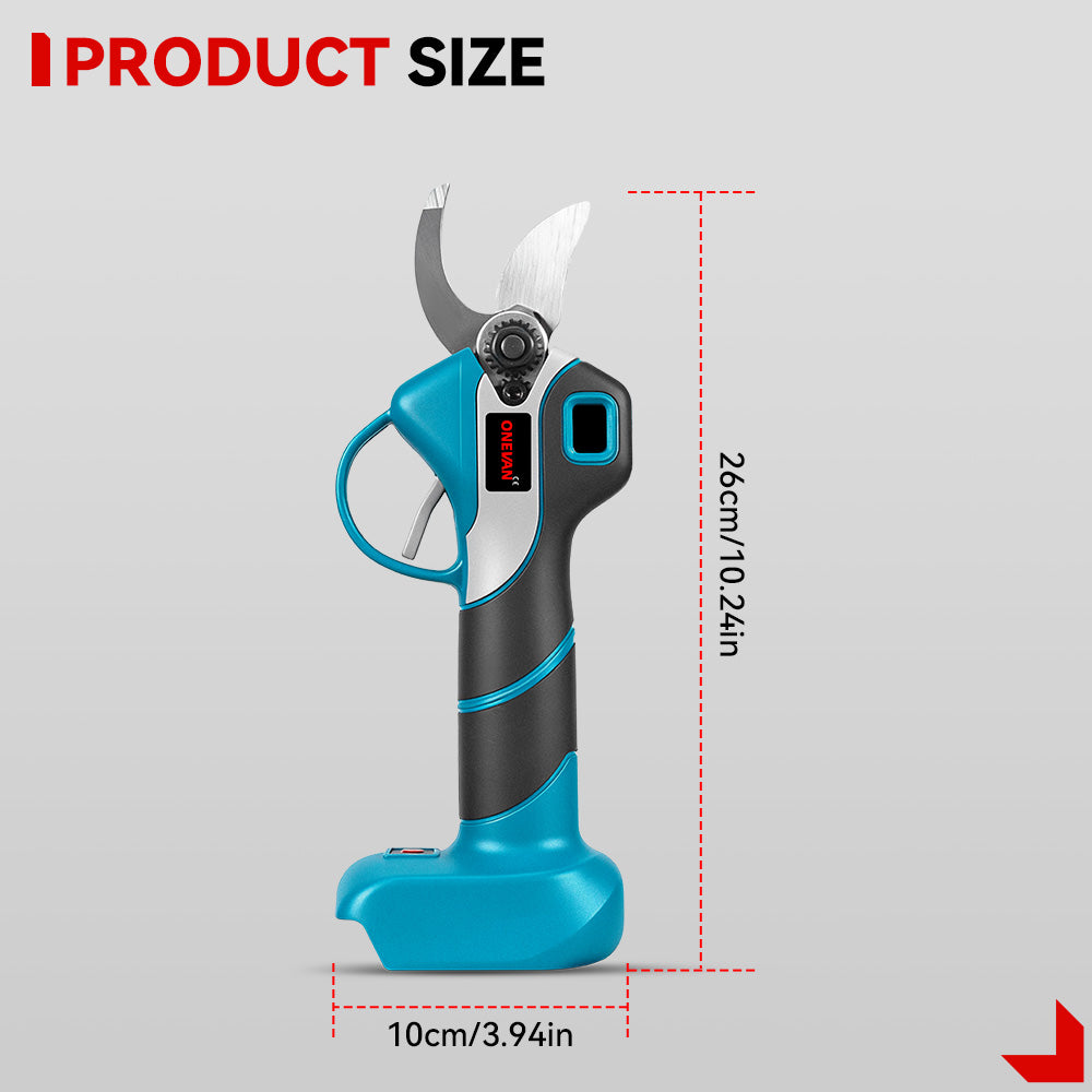 ONEVAN 30mm Brushless Cordless Pruning Shears Kit (2-Speed) | For Makita 18V Battery