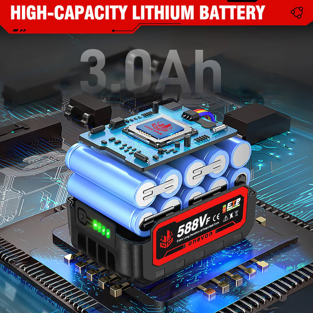 ONEVAN 18-21V Rechargeable Lithium-Ion Battery 3.0Ah