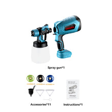 ONEVAN Paint Spray Gun & F30G Nail Gun & 32mm Reciprocating Saw Brushless Cordless 3‑Pc. Combo Kit 6.0Ah