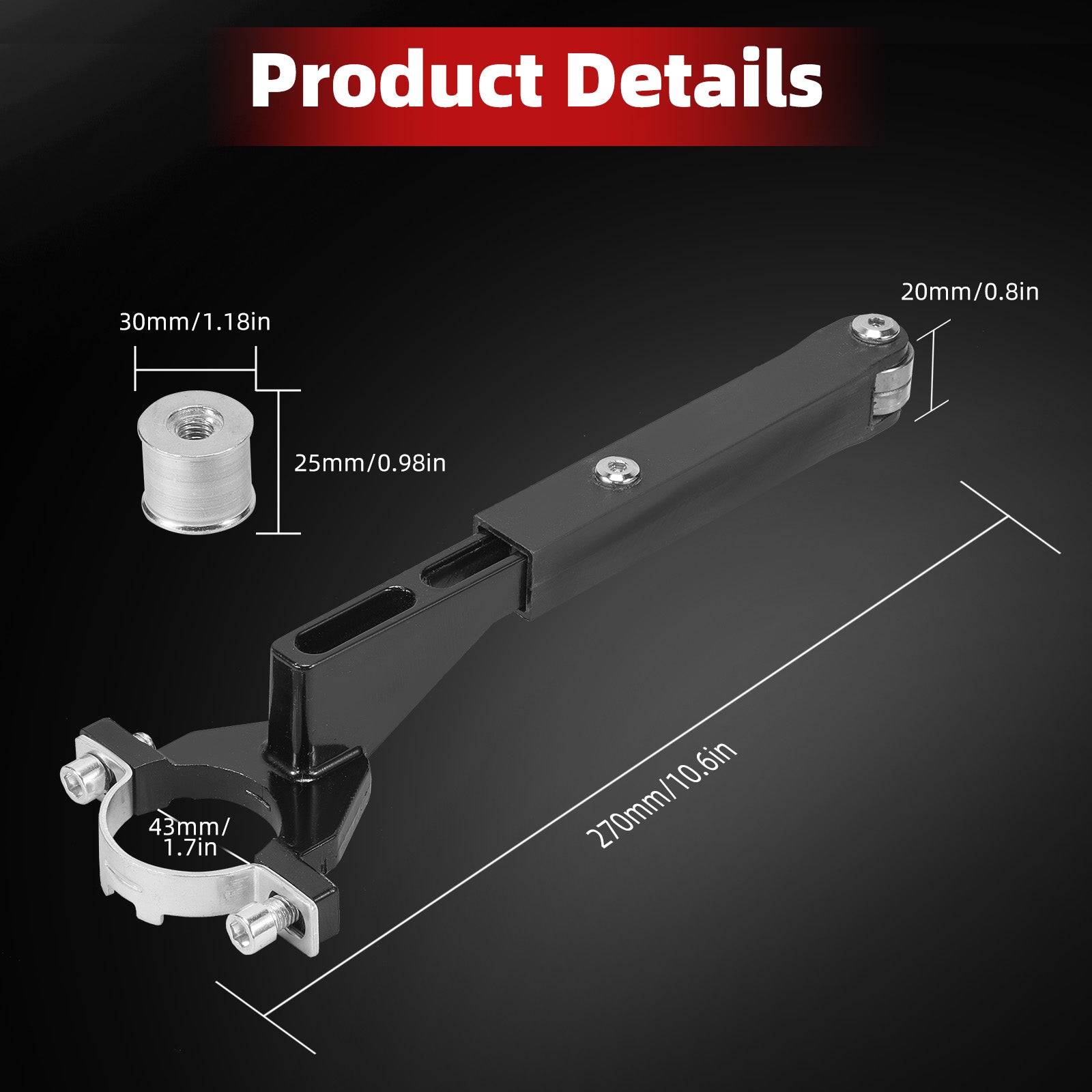 ONEVAN Angle Grinder to Belt Sander Conversion Kit – 10PCS