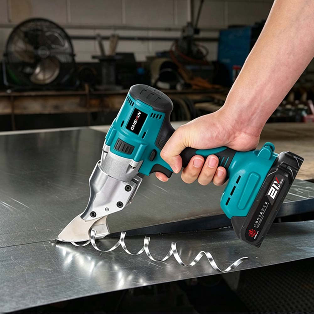 Tijeras eléctricas inalámbricas para metal ONEVAN | Para batería Makita de 18 V