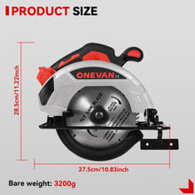 ONEVAN 180mm 7 Inch Brushless Cordless Circular Saw | For Makita 18V Battery