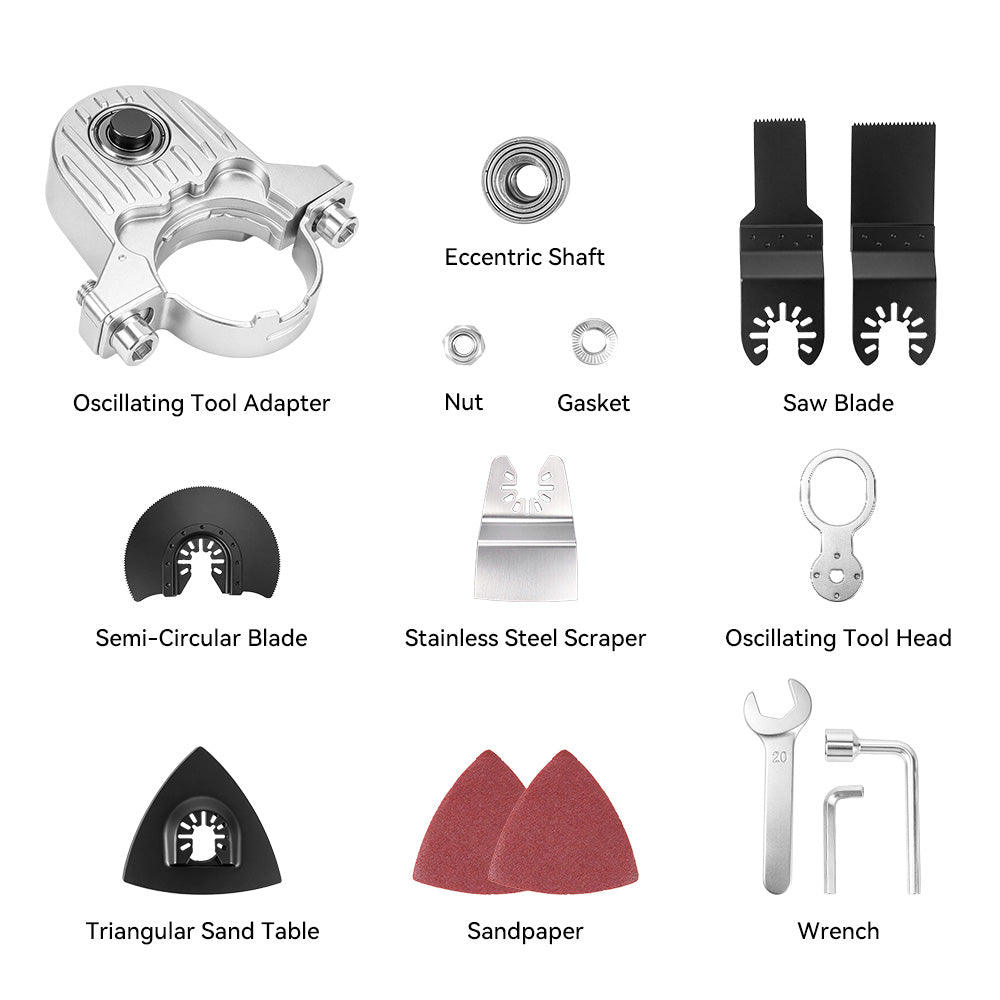 ONEVAN M14 Angle Grinder to Oscillating Multi-Tool Conversion Kit
