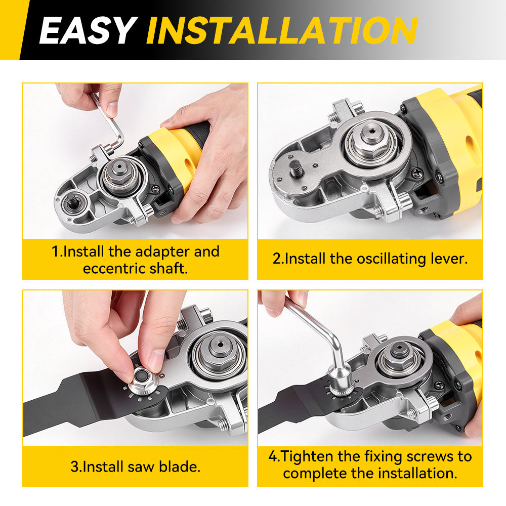 ONEVAN M14 Angle Grinder to Oscillating Multi-Tool Conversion Kit