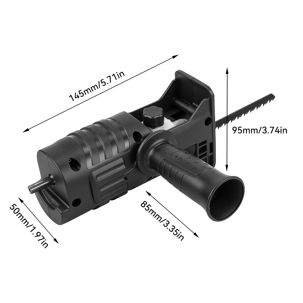 ONEVAN Drill to Reciprocating Saw Conversion Adapter