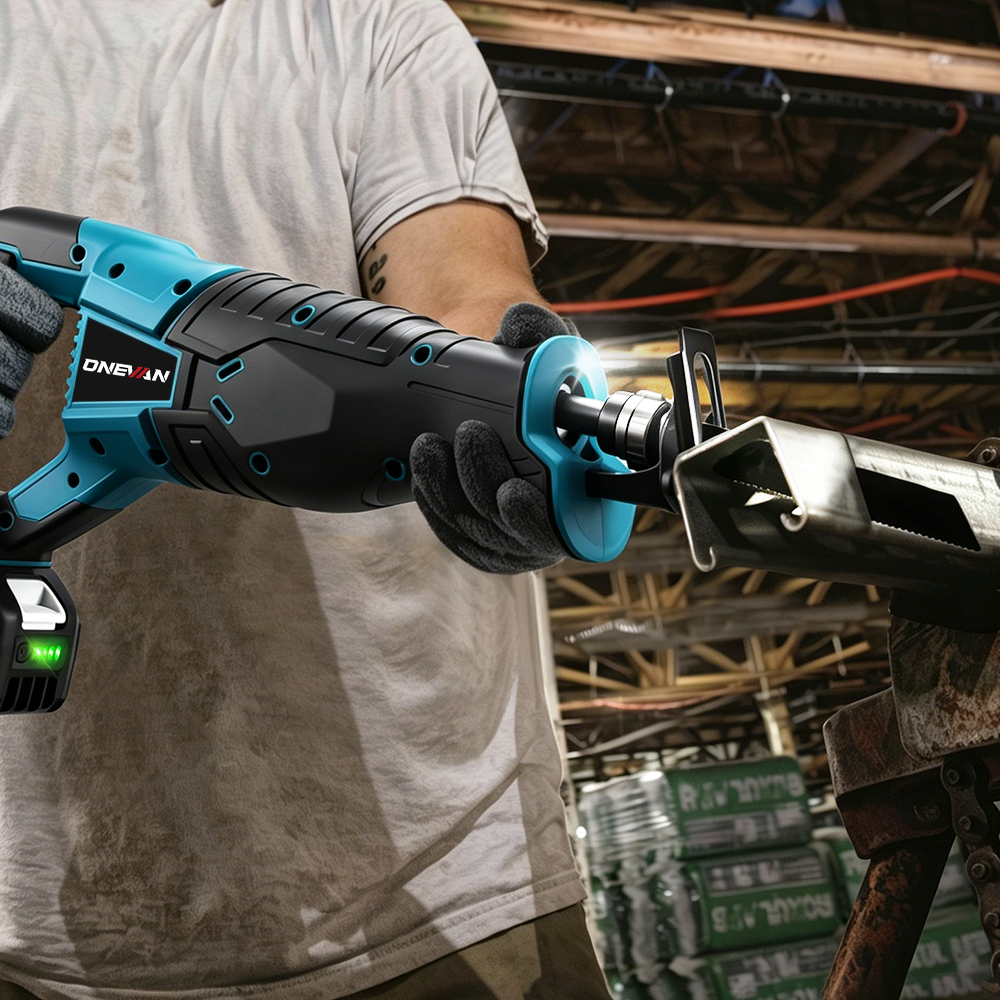 ONEVAN 32mm Variable Speed Cordless Reciprocating Saw | For Makita 18V Battery
