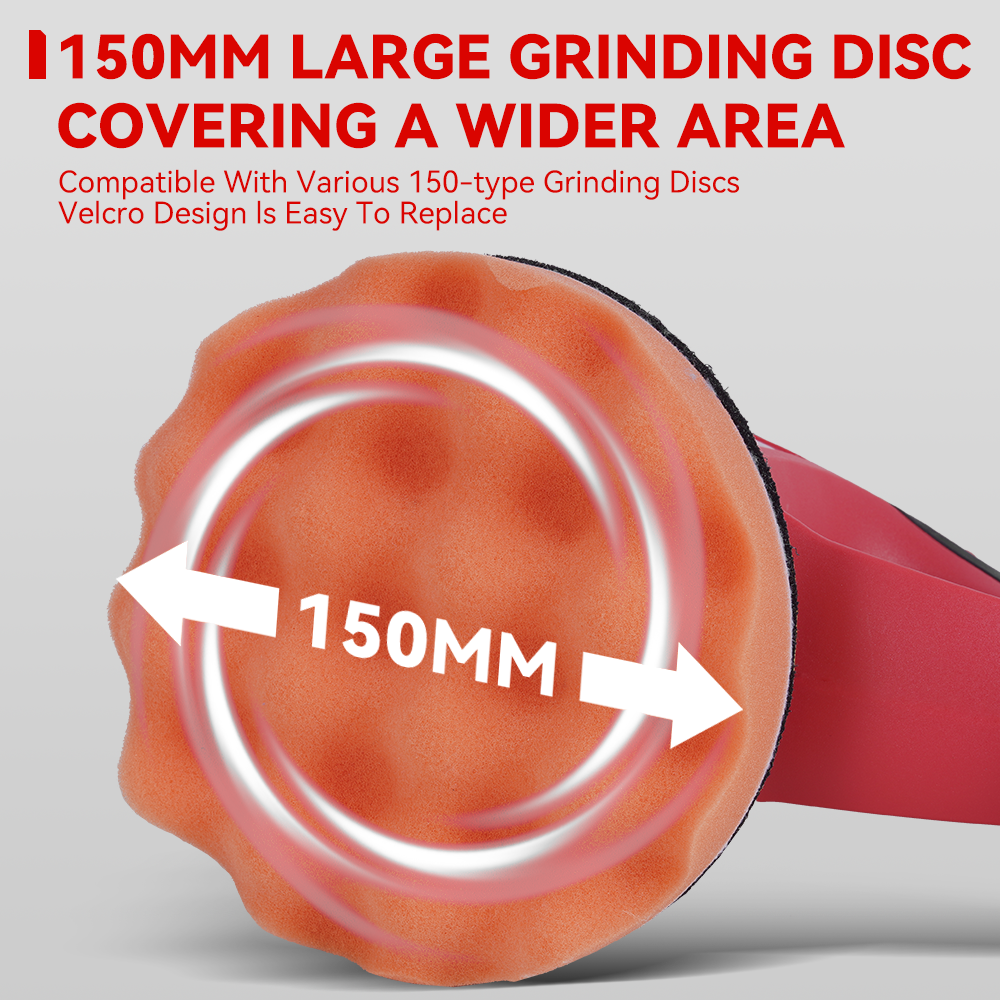 ONEVAN 6 Inch Brushless Cordless Car Polishing Machine | For Makita 18V-21V Battery