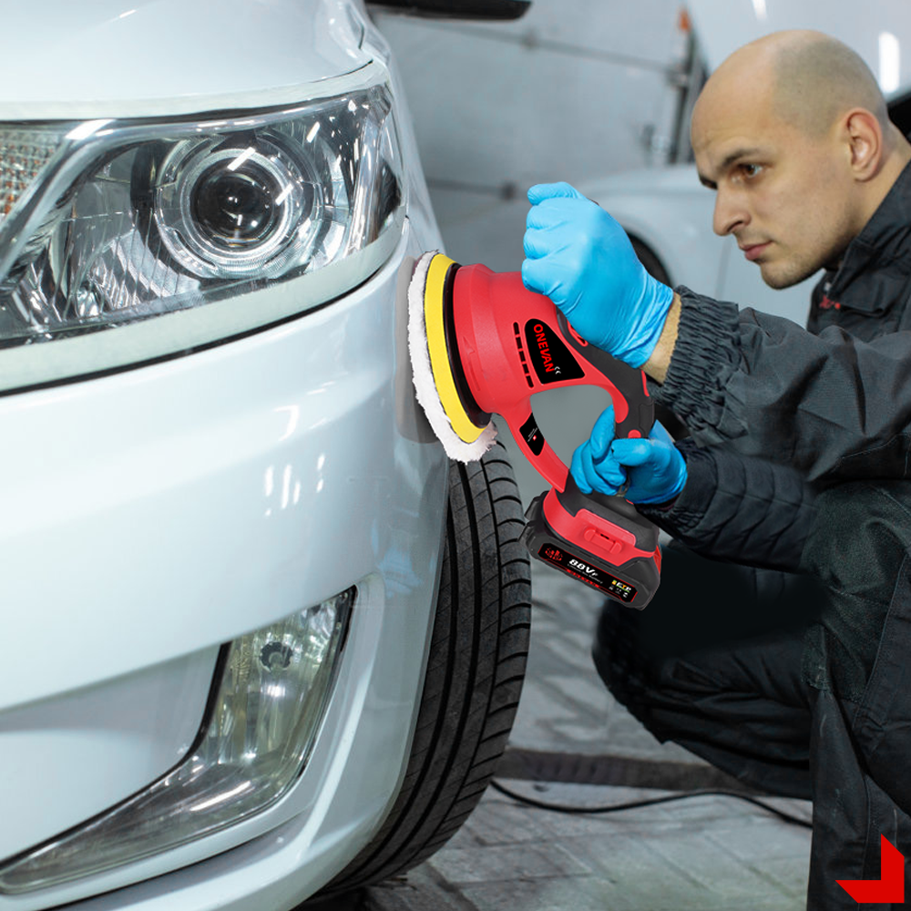 ONEVAN 6 Inch Brushless Cordless Car Polishing Machine | For Makita 18V-21V Battery