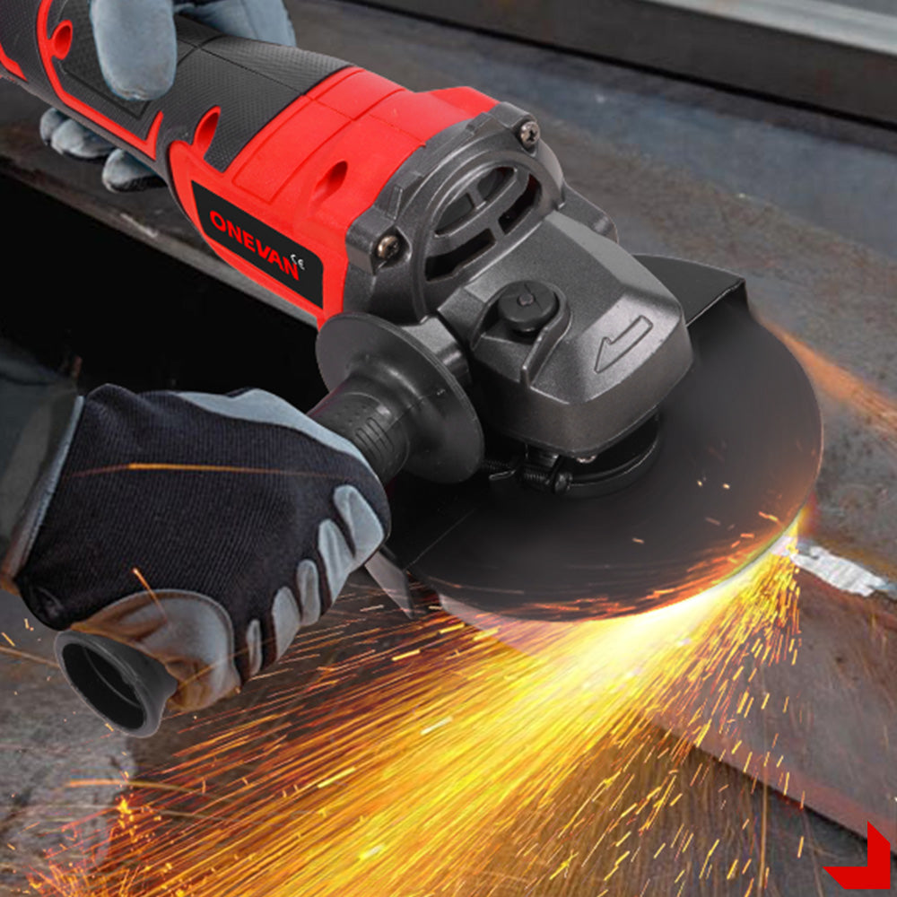 ONEVAN 125mm Brushless Cordless Angle Grinder 3 Gears | For Makita 18-21V Battery