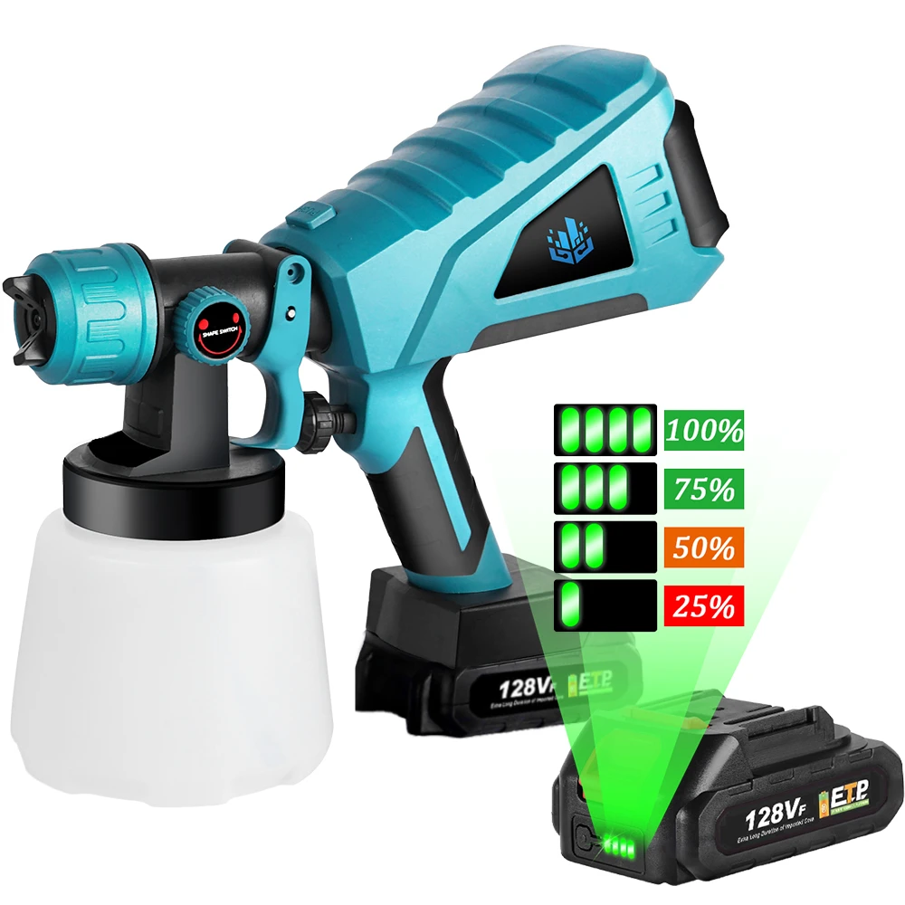 ONEVAN Electric Spray Gun High Power Household Paint