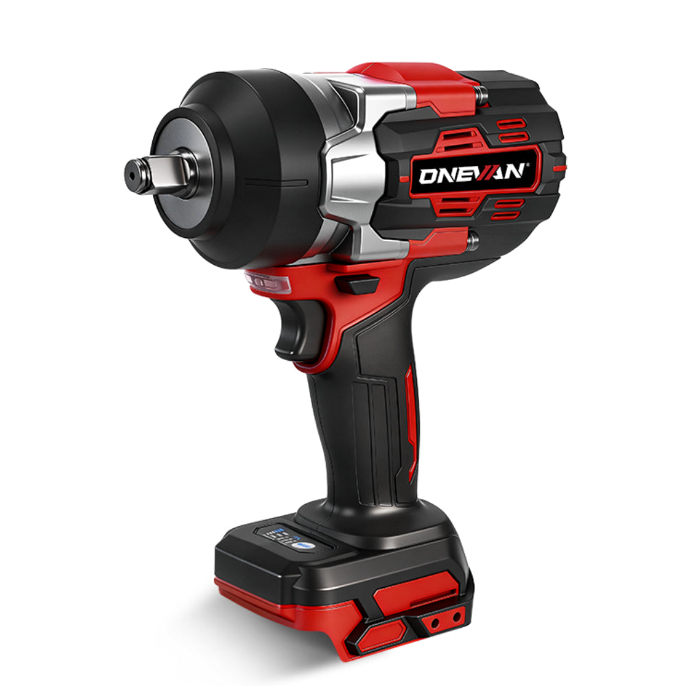 Chave de impacto elétrica sem escova ONEVAN 1/2" 1200N.m | Para bateria Makita 18V