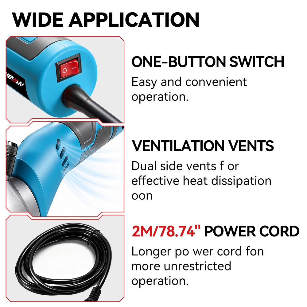 Pulidora de coches inalámbrica ONEVAN de 6" sin escobillas | Para batería Makita de 18 V-21 V
