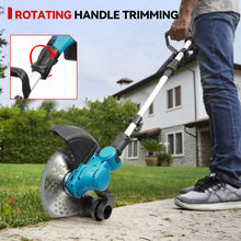 ONEVAN 4000W Battery String Trimmer Brushless Lawn Mower Foldable | For Makita 18V Battery