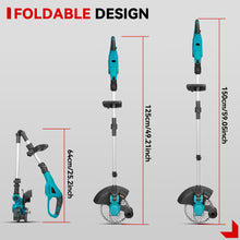 ONEVAN 4000W Battery String Trimmer Brushless Lawn Mower Foldable | For Makita 18V Battery
