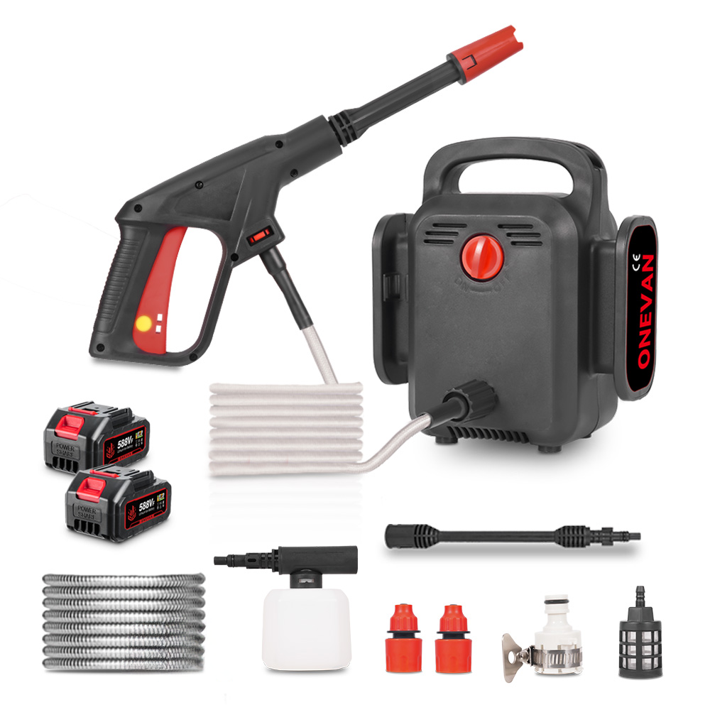 ONEVAN MINI 15Bar (218 PSI) Cordless Pressure Washer | Makita 18V
