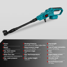 ONEVAN 3500W 200Bar Brushless Electric Cordless Pressure Washer | For Makita 18V Battery