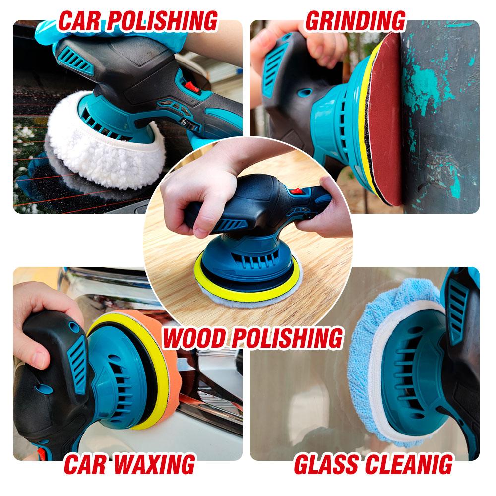 ONEVAN 6000RPM Cordless Mini Car Polishing Machine