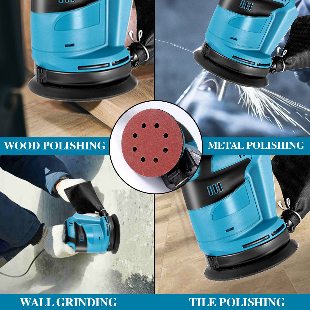 ONEVAN 125mm 3Speed Random Orbital Electric Sander