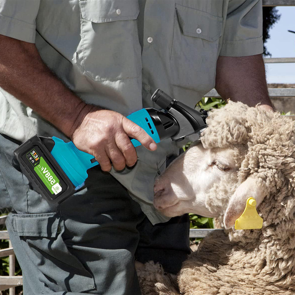 ONEVAN Cordless Sheep Shears & Turbocharged Brushless Blower 2-Pc. Cordless Combo Kit 3.0Ah