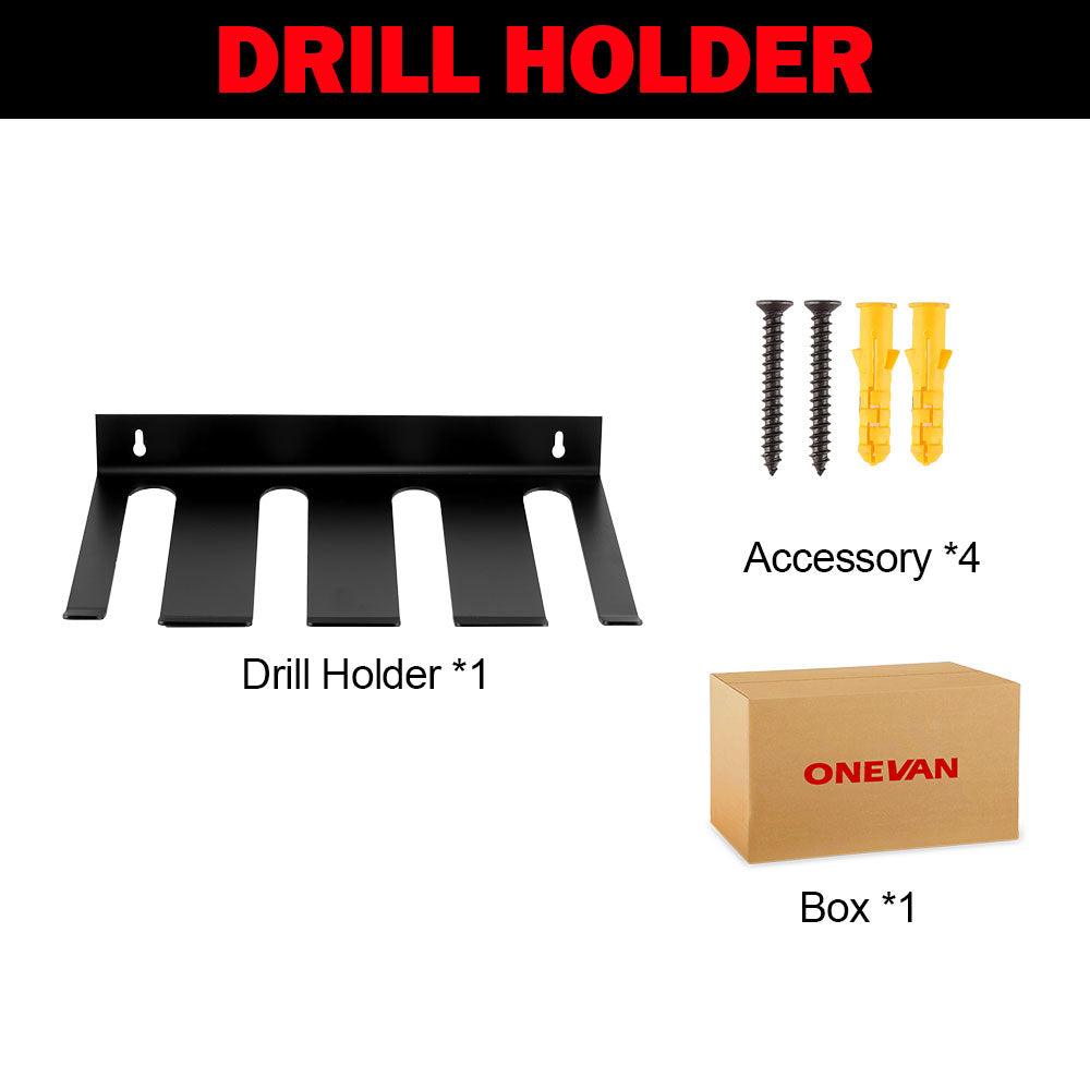 Onevan Tool Rack ONEVAN Cordless Power Tool Organizer Rack